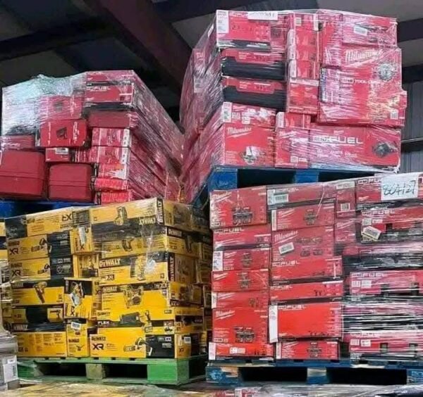 Brand New Milwaukee and Dewalt tools pallets Available