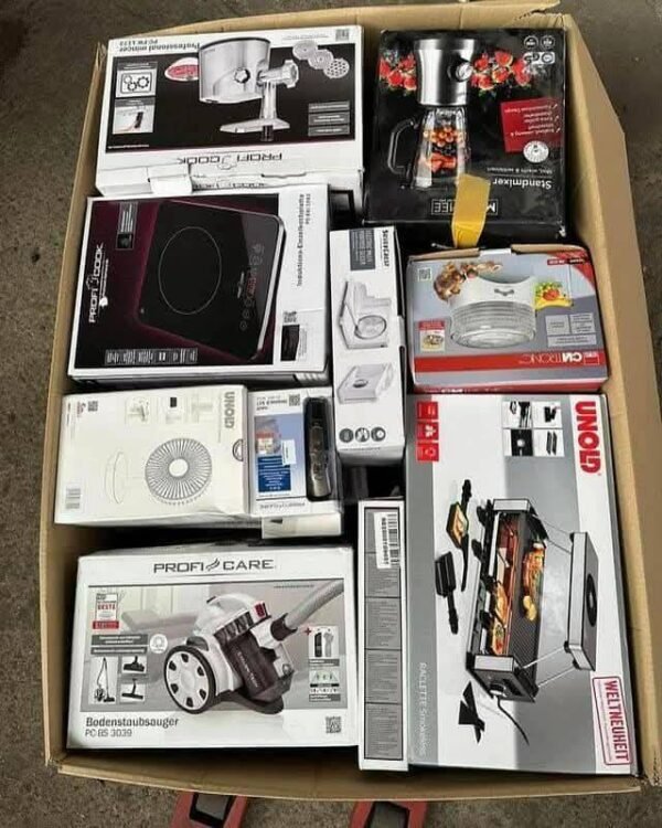 Brand new and original mixed kitchen appliance pallets